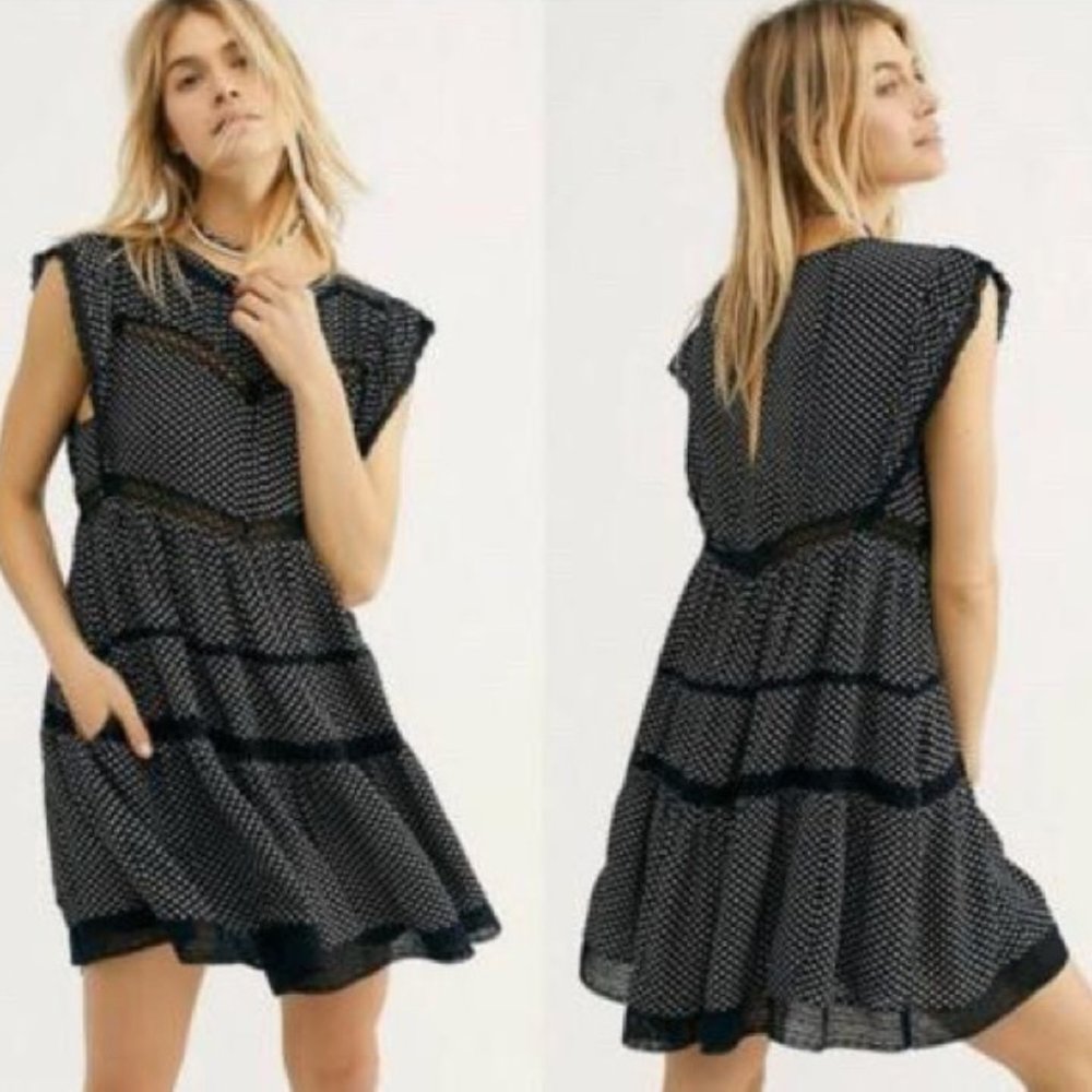 Free People Retro Kitty Dress Small
